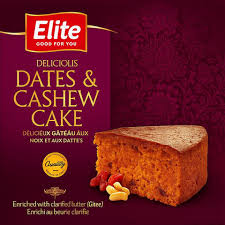 ELITE DATES &CASHEW CAKE 600G