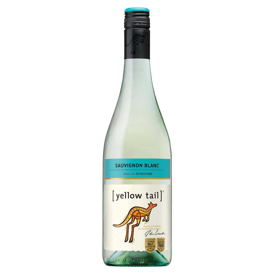 YELLOW TAIL SAUVIGNON BLANC WHITE WINE 75CL