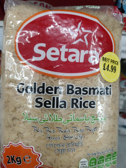 SETARA GOLDEN BASMATI SELLA RICE